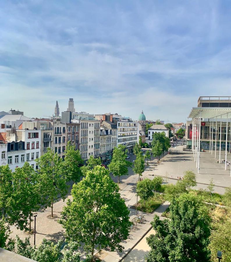 Sleep Inn - Black And Gold Loft Antwerp Cityview Luaran gambar